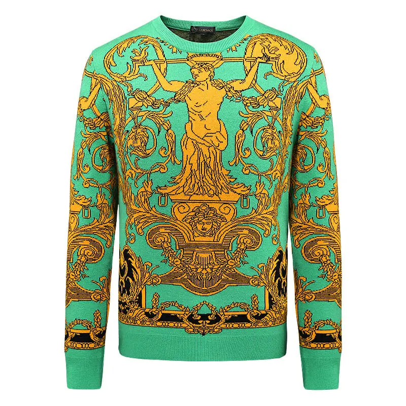 versace pull  manches longues pour homme s_ba7352